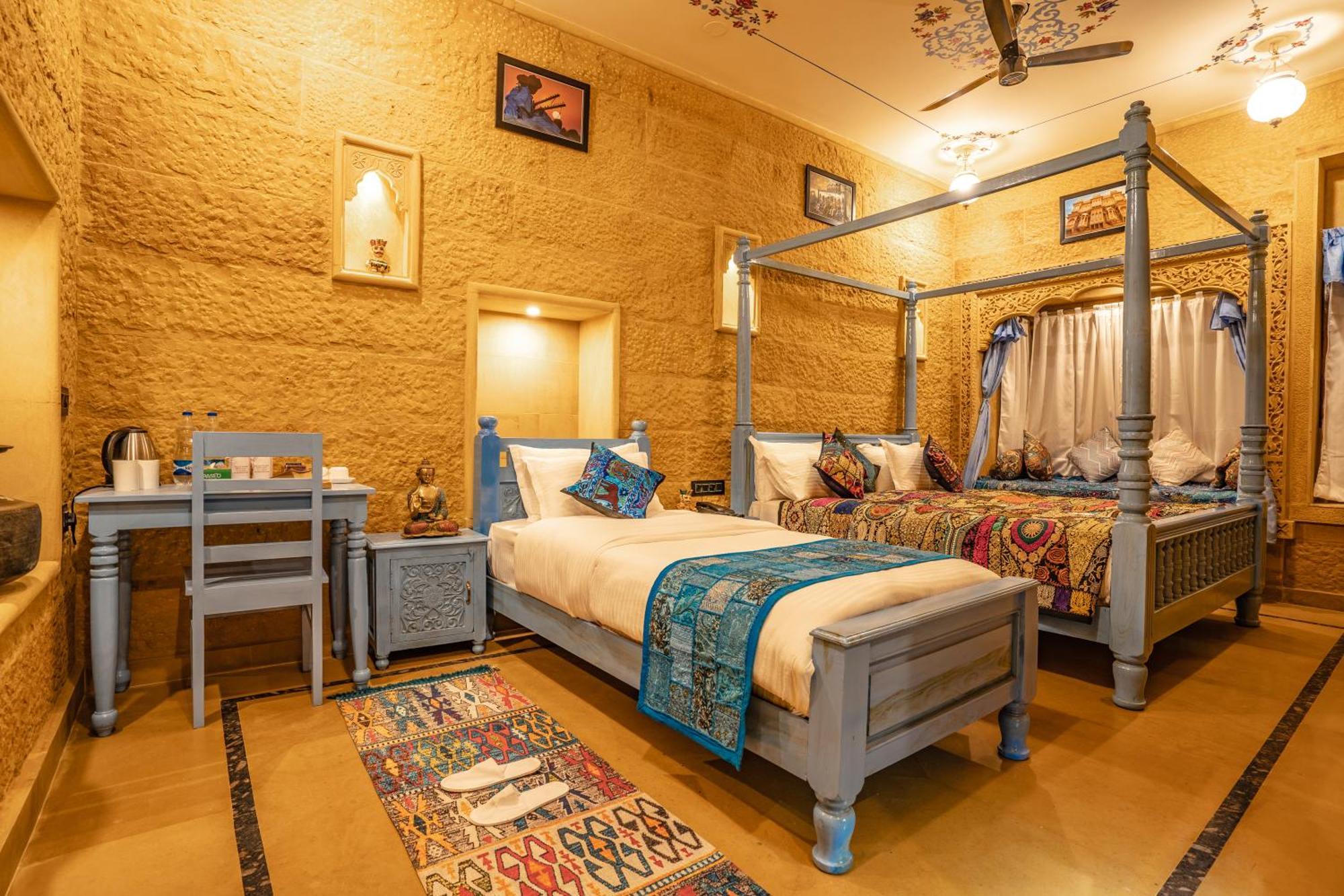 Tripli Hotels Prithvi Haveli Jaisalmer Bagian luar foto